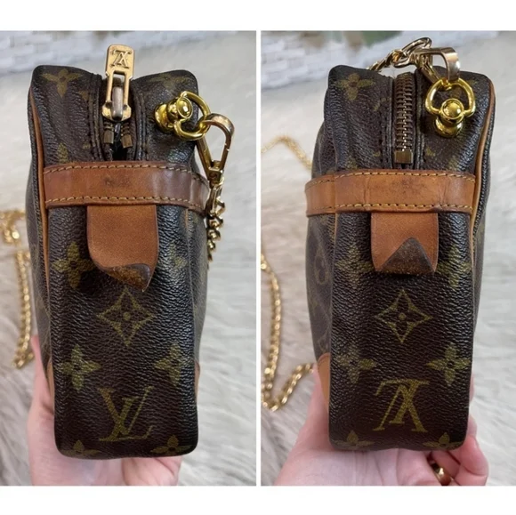 Authentic Louis Vuitton Compiegne 28 Monogram Shoulder Bag - Picture 11 of 12